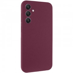 Чохол Silicone Cover Lakshmi Full Camera (AAA) для Samsung Galaxy S24 FE  Бордовий / Plum - 00000073767_1