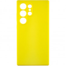 Чохол Silicone Cover Lakshmi Full Camera (AAA) для Samsung Galaxy S24 Ultra  Жовтий / Yellow - 00000069266_3