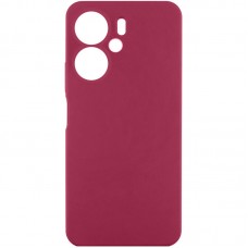 Чохол Silicone Cover Lakshmi Full Camera (AAA) для Xiaomi Redmi 13C 4G/5G / Poco C65 / Poco M6 5G  Бордовий / Plum - 00000073468_1