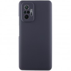 Чохол Silicone Cover Lakshmi Full Camera (AAA) для Xiaomi Redmi Note 10 Pro / 10 Pro Max  Сірий / Dark Gray - 00000064723_10