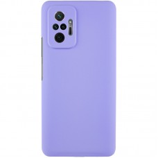 Чохол Silicone Cover Lakshmi Full Camera (AAA) для Xiaomi Redmi Note 10 Pro / 10 Pro Max  Бузковий / Dasheen - 00000064723_11