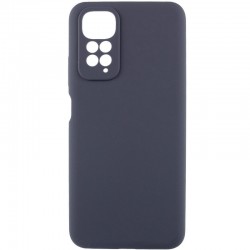 Чохол Silicone Cover Lakshmi Full Camera (AAA) для Xiaomi Redmi Note 11 (Global) / Note 11S  Сірий / Dark Gray - 00000064725_10
