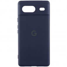 Чохол Silicone Cover Lakshmi Full Camera (AAA) with Logo для Google Pixel 8a  Сірий / Dark Gray - 00000074196_8