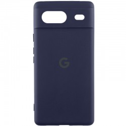 Чохол Silicone Cover Lakshmi Full Camera (AAA) with Logo для Google Pixel 8a  Сірий / Dark Gray - 00000074196_8