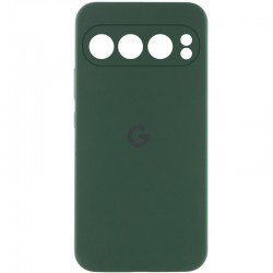 Чохол Silicone Cover Lakshmi Full Camera (AAA) with Logo для Google Pixel 9 Pro XL  Зелений / Cyprus Green - 00000074887_4