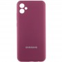 Чохол Silicone Cover Lakshmi Full Camera (AAA) with Logo для Samsung Galaxy A04e
