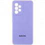 Чохол Silicone Cover Lakshmi Full Camera (AAA) with Logo для Samsung Galaxy A32 4G