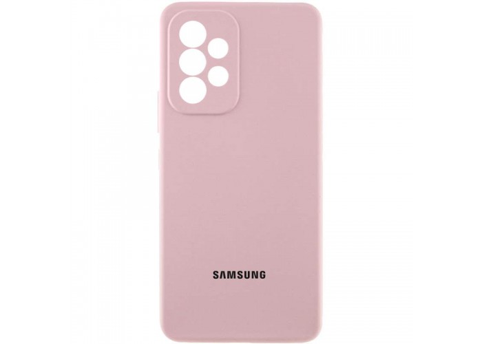 Чохол Silicone Cover Lakshmi Full Camera (AAA) with Logo для Samsung Galaxy A33 5G