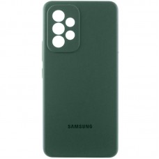 Чохол Silicone Cover Lakshmi Full Camera (AAA) with Logo для Samsung Galaxy A33 5G  Зелений / Cyprus Green - 00000075706_4