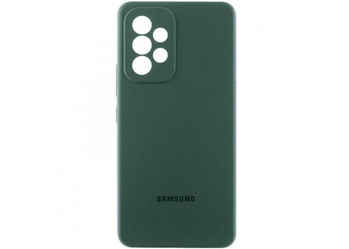 Чохол Silicone Cover Lakshmi Full Camera (AAA) with Logo для Samsung Galaxy A33 5G