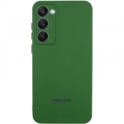 Чохол Silicone Cover Lakshmi Full Camera (AAA) with Logo для Samsung Galaxy S20 FE  Зелений / Cyprus Green - 00000072126_4