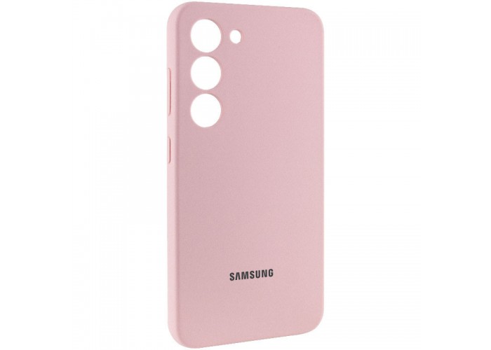 Чохол Silicone Cover Lakshmi Full Camera (AAA) with Logo для Samsung Galaxy S23