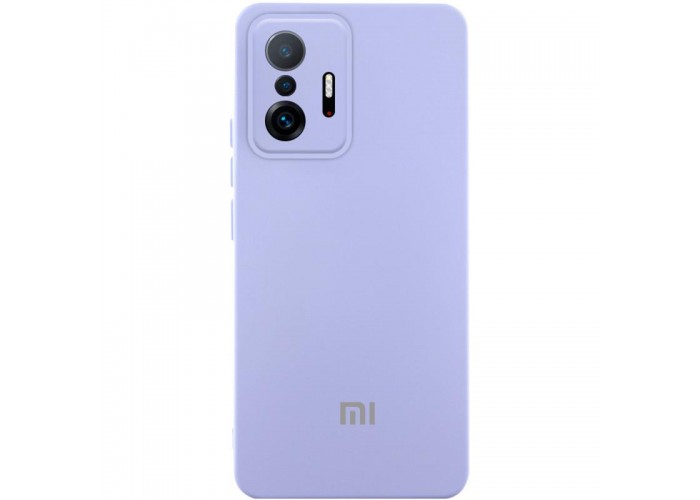 Чохол Silicone Cover Lakshmi Full Camera (AAA) with Logo для Xiaomi 11T / 11T Pro