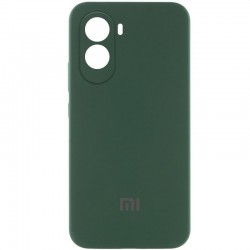 Чохол Silicone Cover Lakshmi Full Camera (AAA) with Logo для Xiaomi Redmi 13 4G / Poco M6 4G  Зелений / Cyprus Green - 00000072880_13