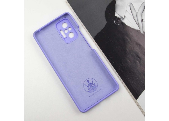 Чохол Silicone Cover Lakshmi Full Camera (AAA) with Logo для Xiaomi Redmi Note 10 Pro / 10 Pro Max