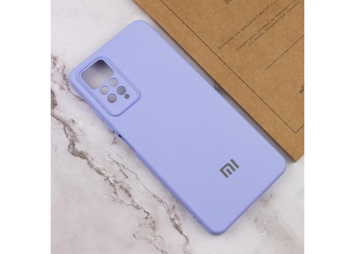 Чохол Silicone Cover Lakshmi Full Camera (AAA) with Logo для Xiaomi Redmi Note 11 Pro 4G / 12 Pro 4G