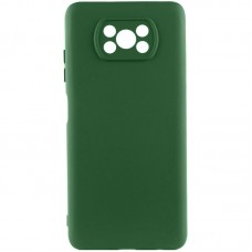Чохол Silicone Cover Lakshmi Full Camera (AA) для Xiaomi Poco X3 NFC / Poco X3 Pro  Зелений / Dark green - 00000072638_3