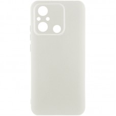 Чохол Silicone Cover Lakshmi Full Camera (AA) для Xiaomi Redmi 12C / Poco C55  Білий / White - 00000072918_19