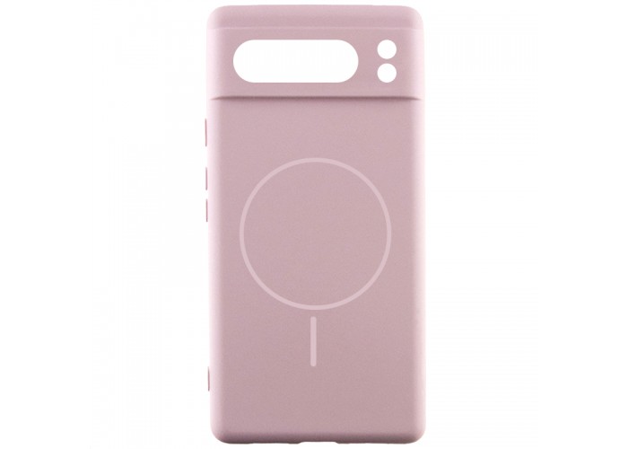 Чохол Silicone Cover Lakshmi Full Camera (AA) with Magnetic Fit для Google Pixel 8 Pro
