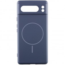 Чохол Silicone Cover Lakshmi Full Camera (AA) with Magnetic Fit для Google Pixel 8 Pro  Темно-синій / Midnight blue - 00000078223_9