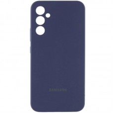 Чохол Silicone Cover Lakshmi Full Camera (AA) with logo для Samsung Galaxy A36 5G  Синій / Midnight blue - 00000078708_4
