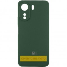 Чохол Silicone Cover Lakshmi Full Camera (AA) with logo для Xiaomi Redmi 15C (EU)  Зелений / Dark green - 00000083633_2