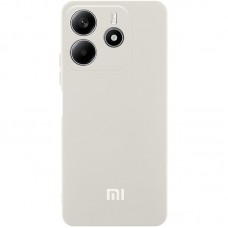 Чохол Silicone Cover Lakshmi Full Camera (AA) with logo для Xiaomi Redmi Note 14 4G (Int. version)  Білий / White - 00000078199_6
