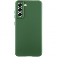 Чохол Silicone Cover Lakshmi Full Camera (A) для Samsung Galaxy S22+  Зелений / Dark green - 00000055434_3