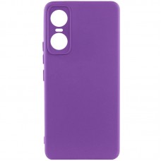 Чохол Silicone Cover Lakshmi Full Camera (A) для Tecno Pop 6 Pro  Фіолетовий / Purple - 00000064579_11