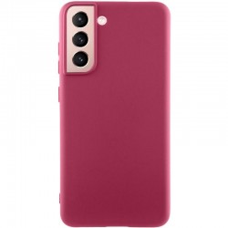 Чохол Silicone Cover Ummi Lakshmi (AA) для Samsung Galaxy S21  Бордовий / Marsala - 00000082231_2
