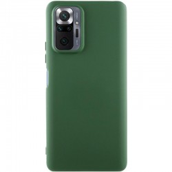 Чохол Silicone Cover Ummi Lakshmi (AA) для Xiaomi Redmi Note 10 Pro / 10 Pro Max  Зелений / Dark green - 00000081116_3