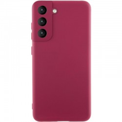 Чохол Silicone Cover Ummi Lakshmi Full Camera (AA) для Samsung Galaxy S21 FE  Бордовий / Marsala - 00000081090_2