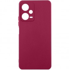 Чохол Silicone Cover Ummi Lakshmi Full Camera (AA) для Xiaomi Redmi Note 12 Pro 5G  Бордовий / Marsala - 00000081121_2