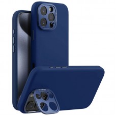 Чохол Silicone Nillkin LensWing Prop Magnetic для Apple iPhone 16 Pro (6.3")  Синій / Blue - 00000074511_2