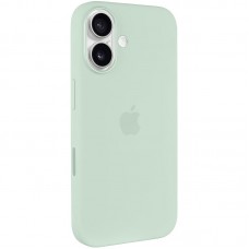 Чохол Silicone case (AAA) with Magsafe and Animation (button) для Apple iPhone 16 Plus (6.7")  Aquamarine - 00000081292_1