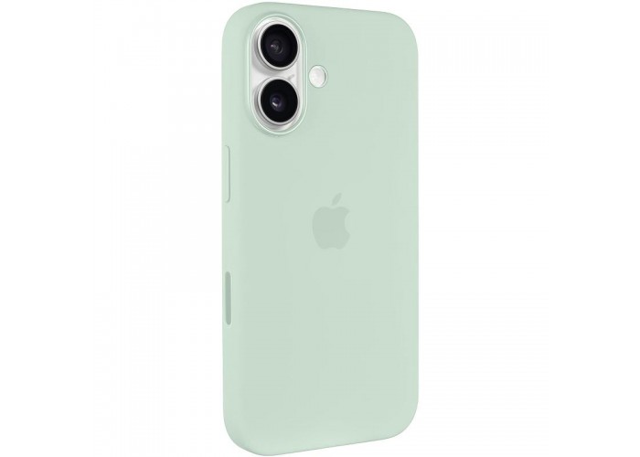 Чохол Silicone case (AAA) with Magsafe and Animation (button) для Apple iPhone 16 Plus (6.7