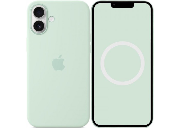 Чохол Silicone case (AAA) with Magsafe and Animation (button) для Apple iPhone 16 Plus (6.7