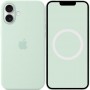 Чохол Silicone case (AAA) with Magsafe and Animation (button) для Apple iPhone 16 Plus (6.7