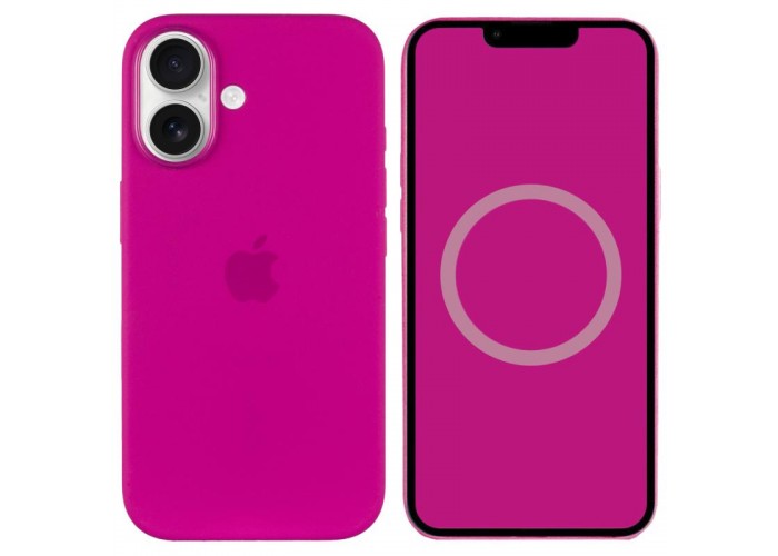 Чохол Silicone case (AAA) with Magsafe and Animation (button) для Apple iPhone 16 Plus (6.7