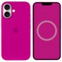 Чохол Silicone case (AAA) with Magsafe and Animation (button) для Apple iPhone 16 Plus (6.7