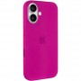 Чохол Silicone case (AAA) with Magsafe and Animation (button) для Apple iPhone 16 Plus (6.7