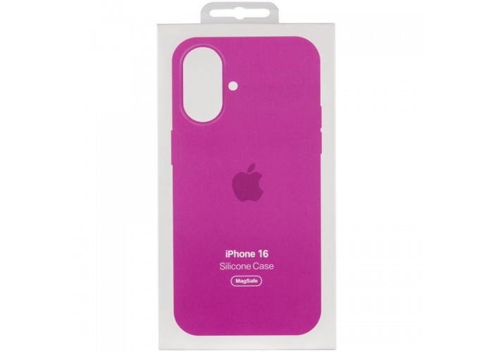 Чохол Silicone case (AAA) with Magsafe and Animation (button) для Apple iPhone 16 Plus (6.7