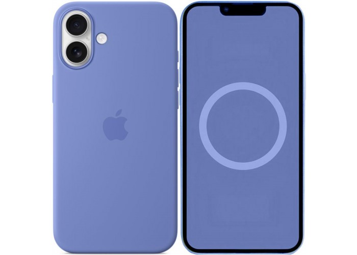 Чохол Silicone case (AAA) with Magsafe and Animation (button) для Apple iPhone 16 Plus (6.7