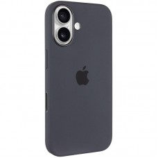 Чохол Silicone case (AAA) with Magsafe and Animation (button) для Apple iPhone 16 Plus (6.7")  Black - 00000081292_2