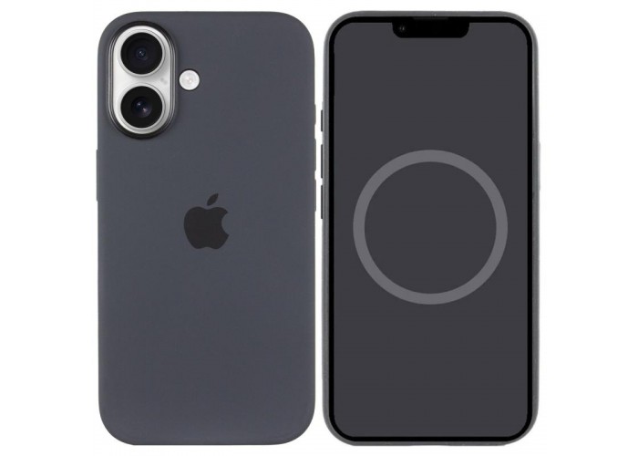 Чохол Silicone case (AAA) with Magsafe and Animation (button) для Apple iPhone 16 Plus (6.7