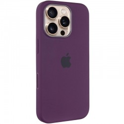 Чохол Silicone case (AAA) with Magsafe and Animation (button) для Apple iPhone 16 Pro Max (6.9")  Plum - 00000076347_5