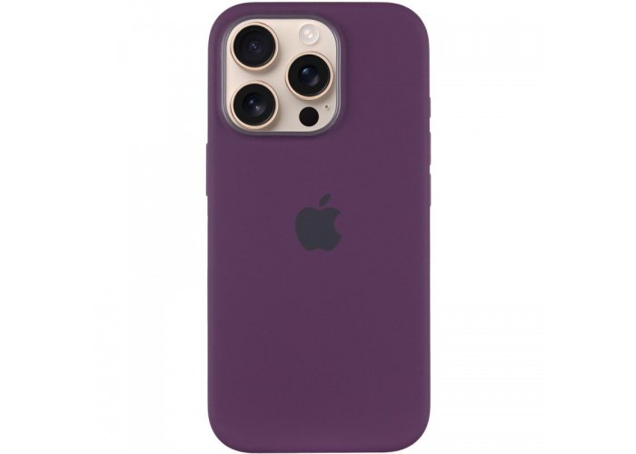 Чохол Silicone case (AAA) with Magsafe and Animation (button) для Apple iPhone 16 Pro Max (6.9