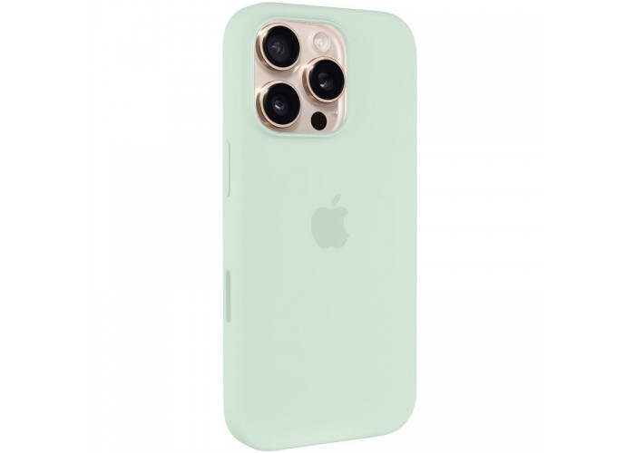Чохол Silicone case (AAA) with Magsafe and Animation (button) для Apple iPhone 16 Pro Max (6.9