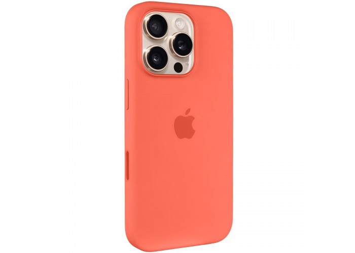 Чохол Silicone case (AAA) with Magsafe and Animation (button) для Apple iPhone 16 Pro Max (6.9