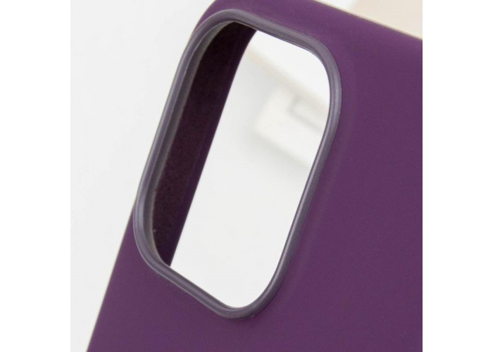 Чохол Silicone case (AAA) with Magsafe and Animation (button) для Apple iPhone 16 Pro Max (6.9